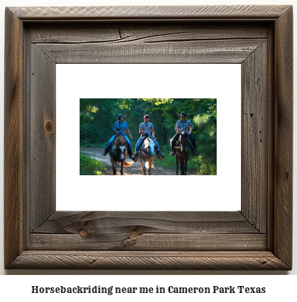 horseback riding near me in Cameron Park, Texas